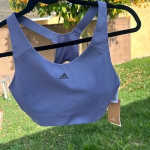 Adidas Lavender Activewear Top